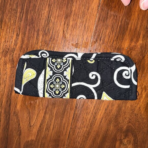 Vera Bradley 3 Piece Set Hipster Crossbody Purse glasses & ID case Yellow Bird - Picture 10 of 10